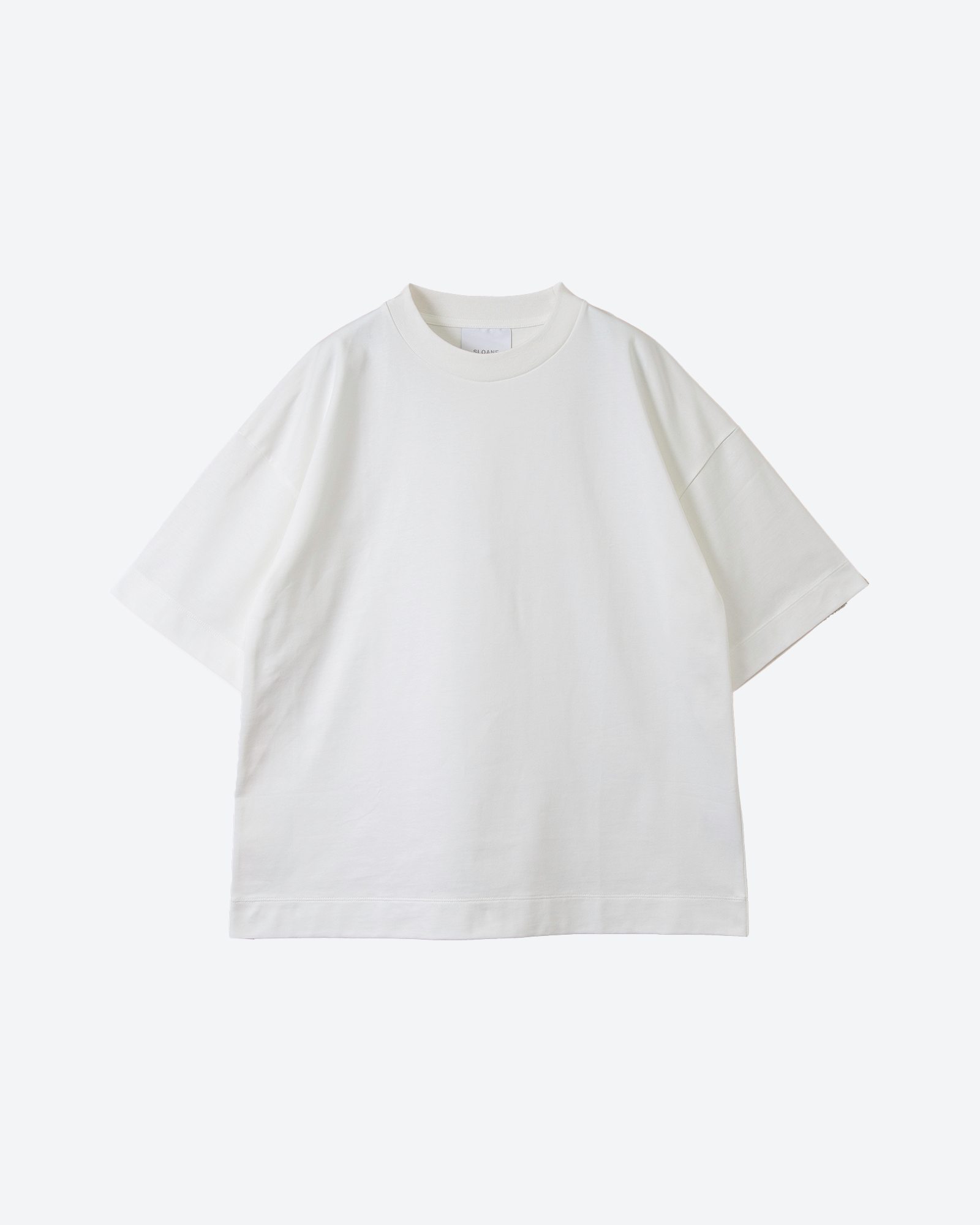【UNISEX】32/1コットン天竺 ドロップショルダーTシャツ　SL6S-T263
