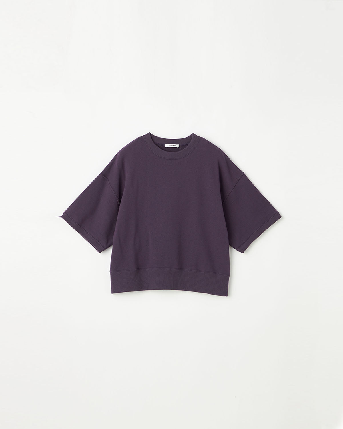 30/10 コットン裏毛 半袖ショート丈スウェット SL10S-T1134