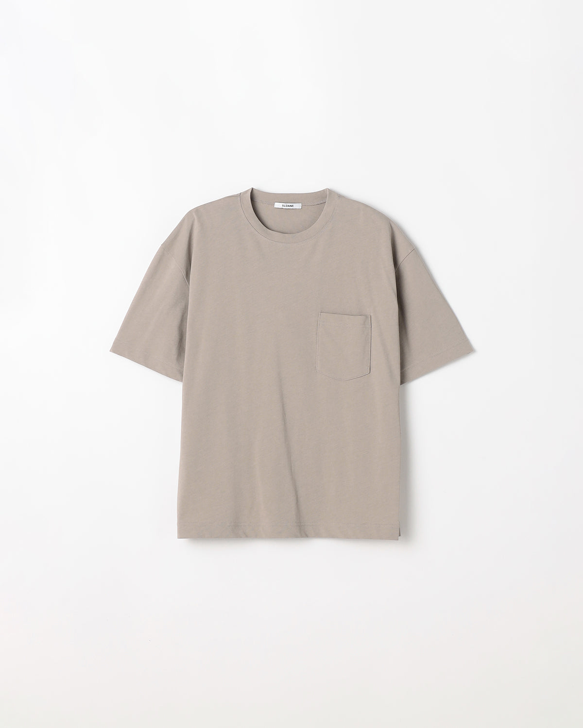 コットンツイル編み ポケットTシャツ SL10S-T1144