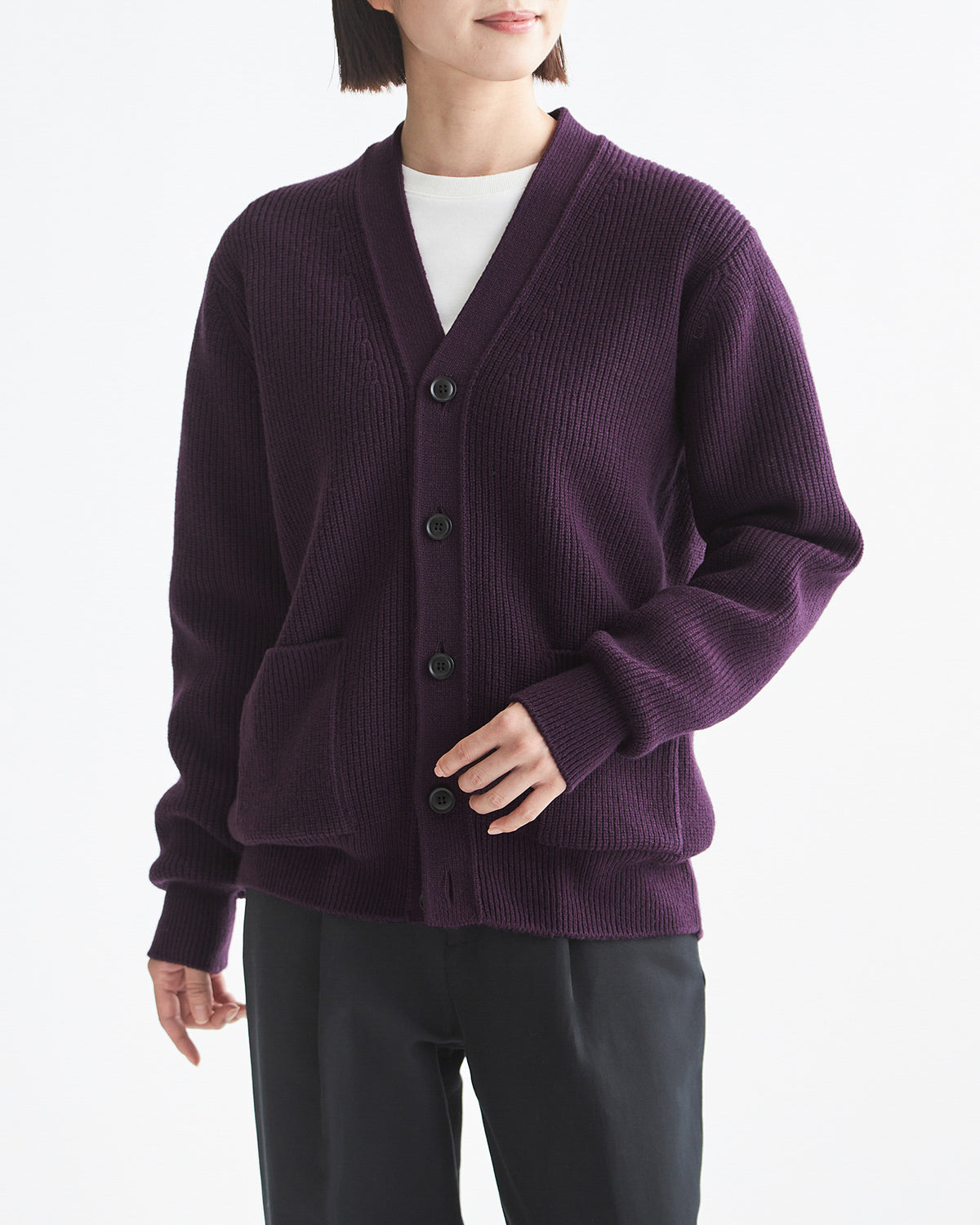 パープル H166cm 着用サイズ:3