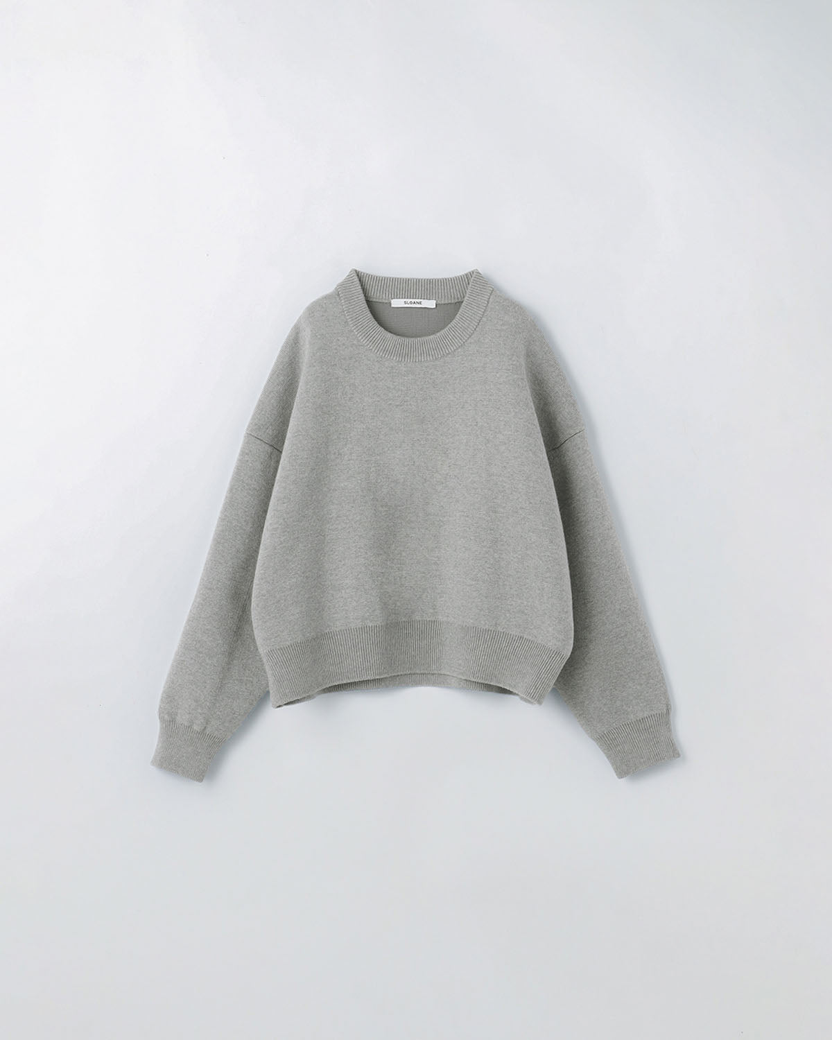 【早い者勝ち　セール】　Little Green Wonder 10G天竺 ダブルフェイス ショート丈クルーネック SL10W-953