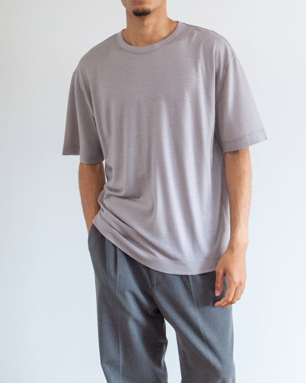 ライトグレー H178cm 着用サイズ;5