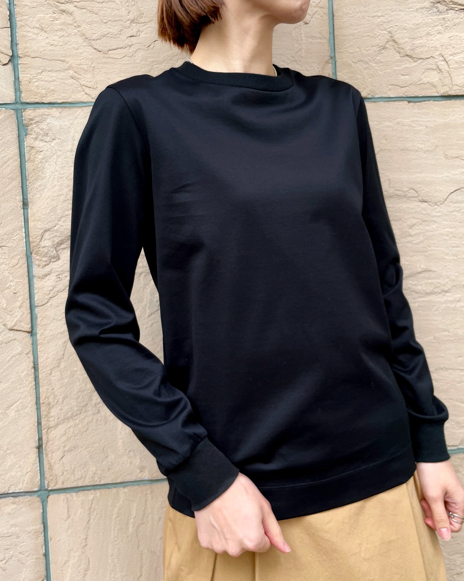 【UNISEX】60/2 コットン天竺UV 長袖Tシャツ SL4S-T165