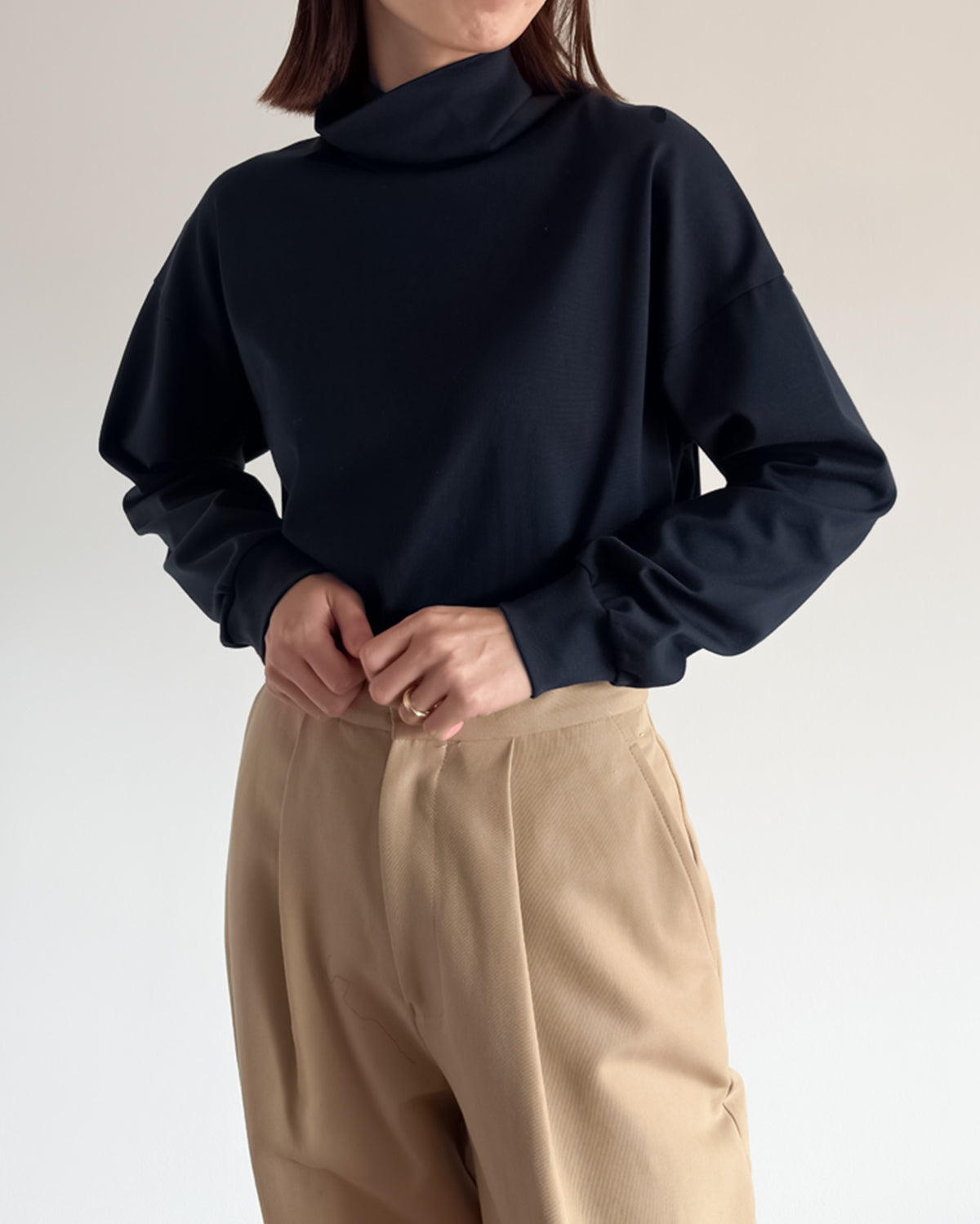 ネイビー H160cm 着用サイズ:2