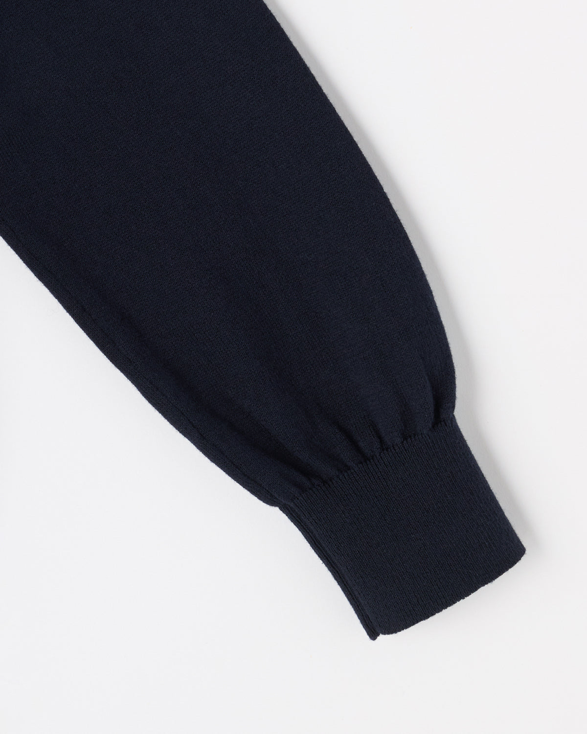 【UNISEX】14G天竺 コットン Vネックカーディガン SL8S-560-S9(ネイビー・ブラック)