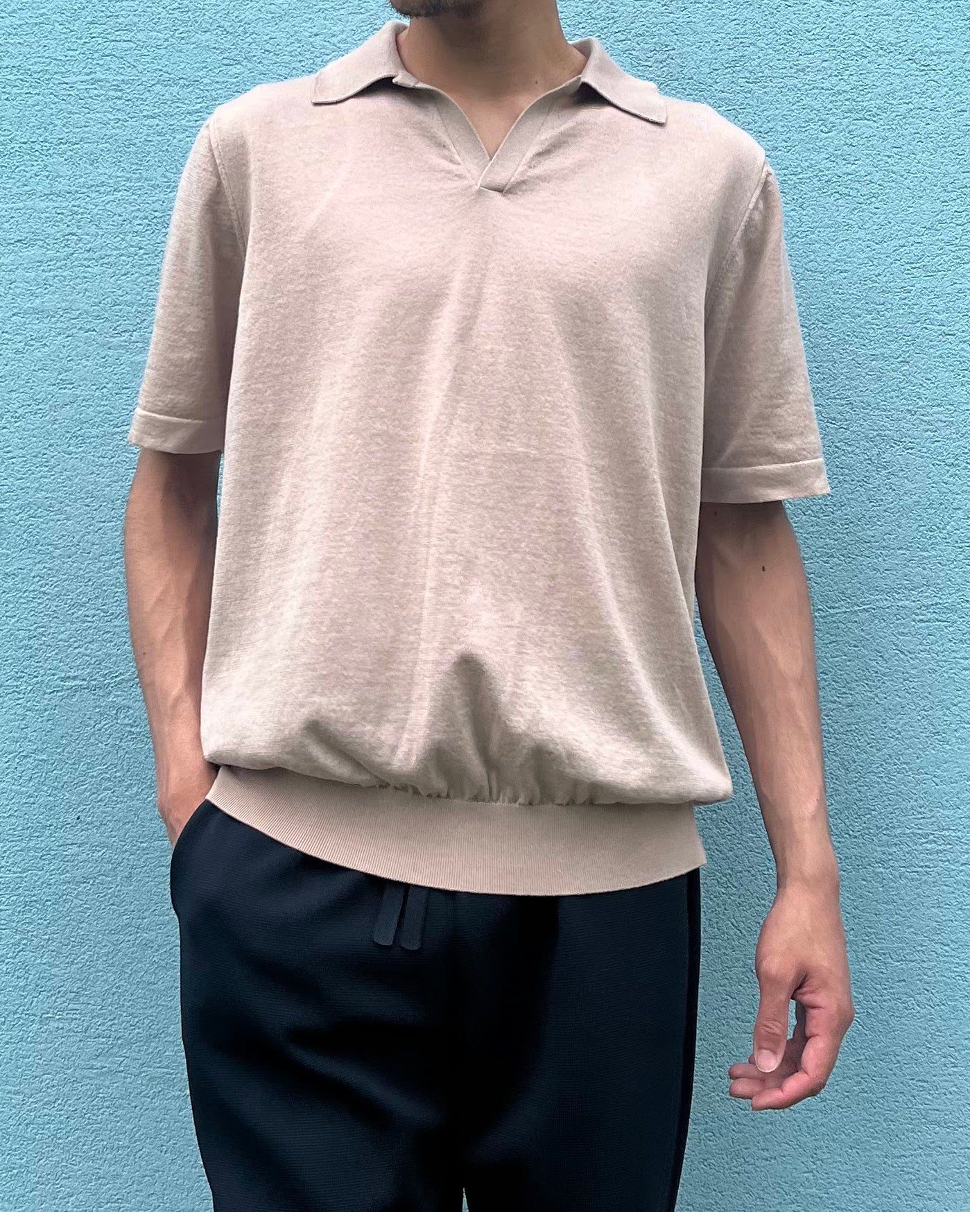 ベージュ H178cm 着用サイズ:5