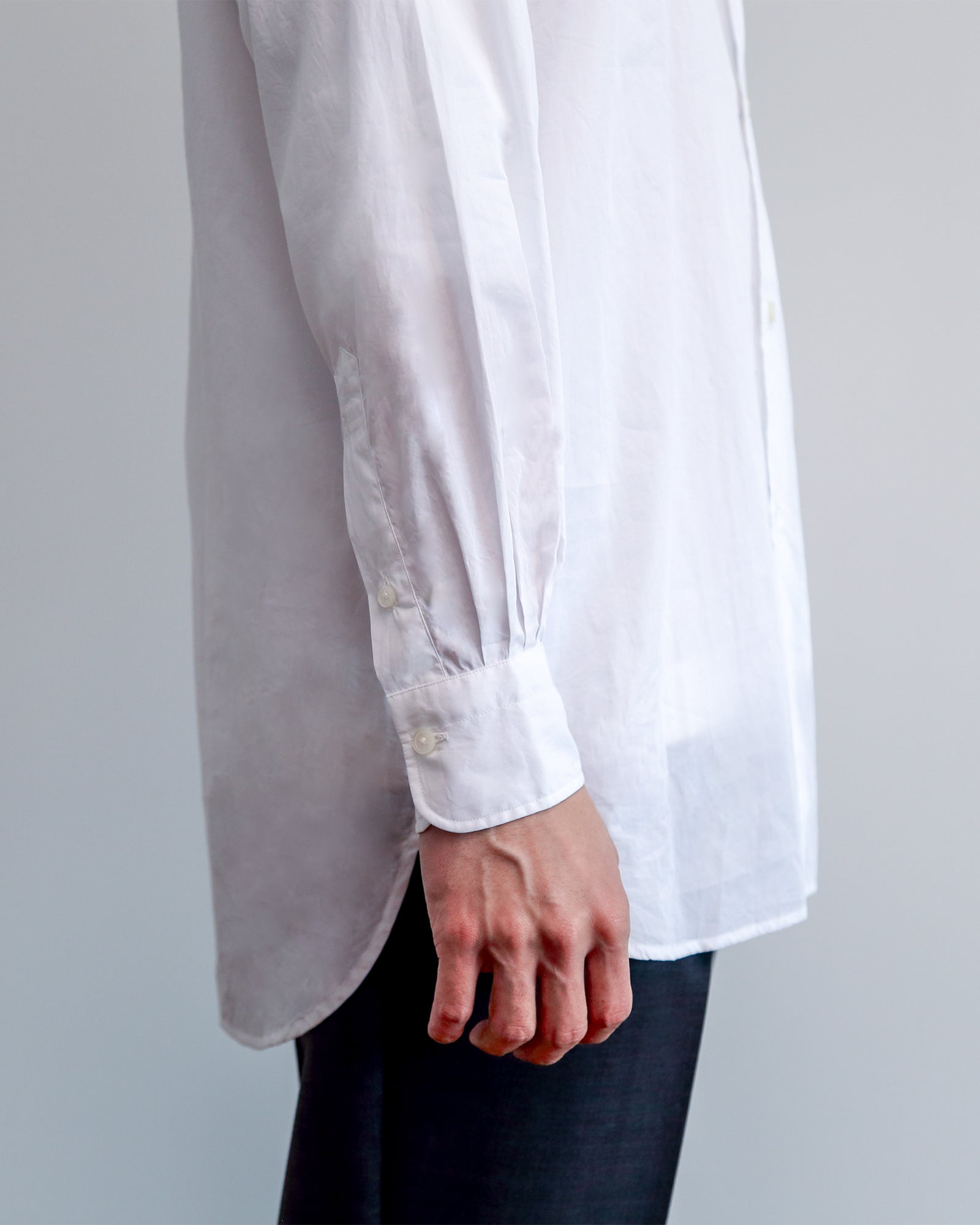 【UNISEX】スーピマコットン レギュラーカラーシャツ SL8S-S671