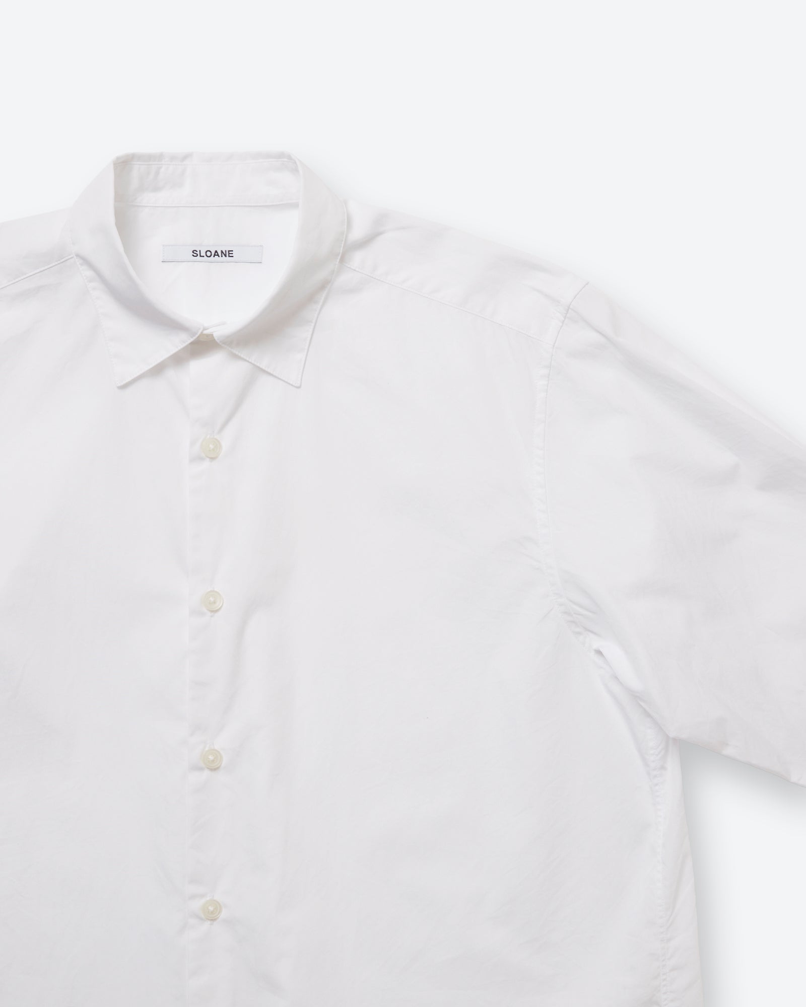 【UNISEX】スーピマコットン レギュラーカラーシャツ SL8S-S671