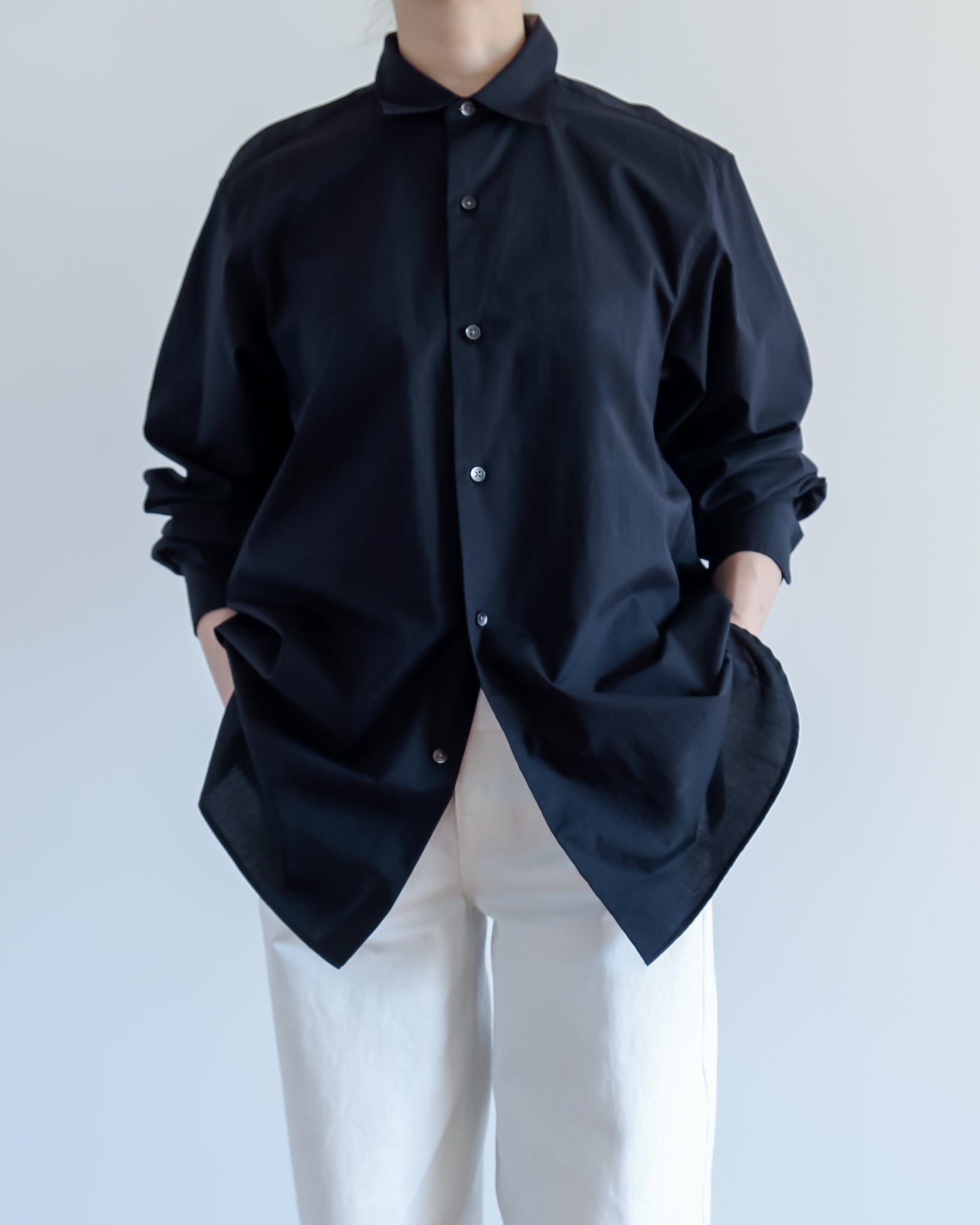 ネイビー モデル身長164cm 着用サイズ:5