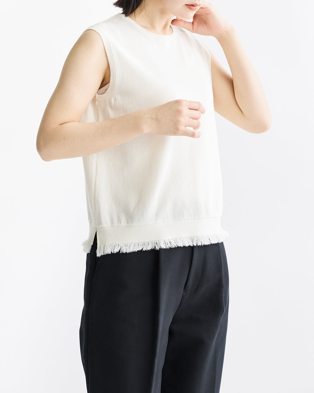 ホワイト H163cm 着用サイズ:2