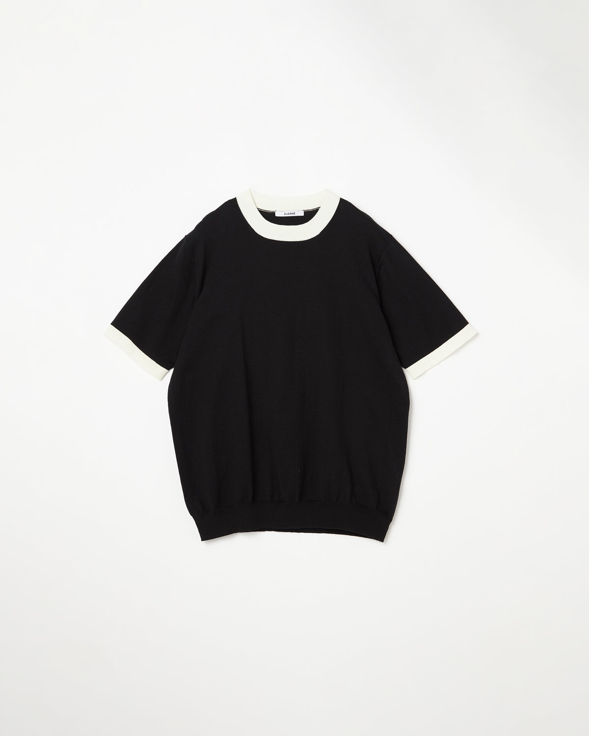美品✨Drawer カシミヤコットン天竺編みニット　ホワイト 国産綿混 透かし柄ニットセット – PRISTINE