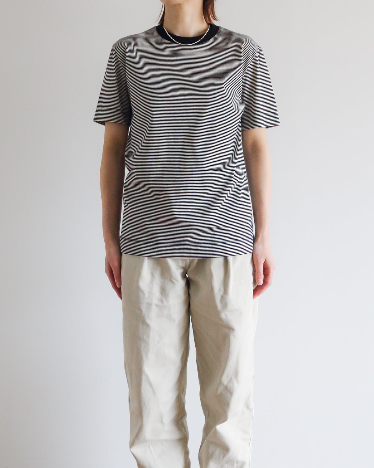 ブラック×ホワイト H160cm 着用サイズ:2