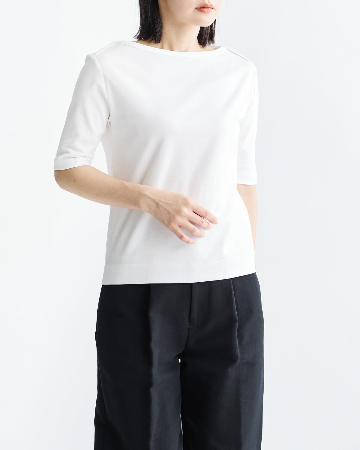 ホワイト H163cm 着用サイズ:2