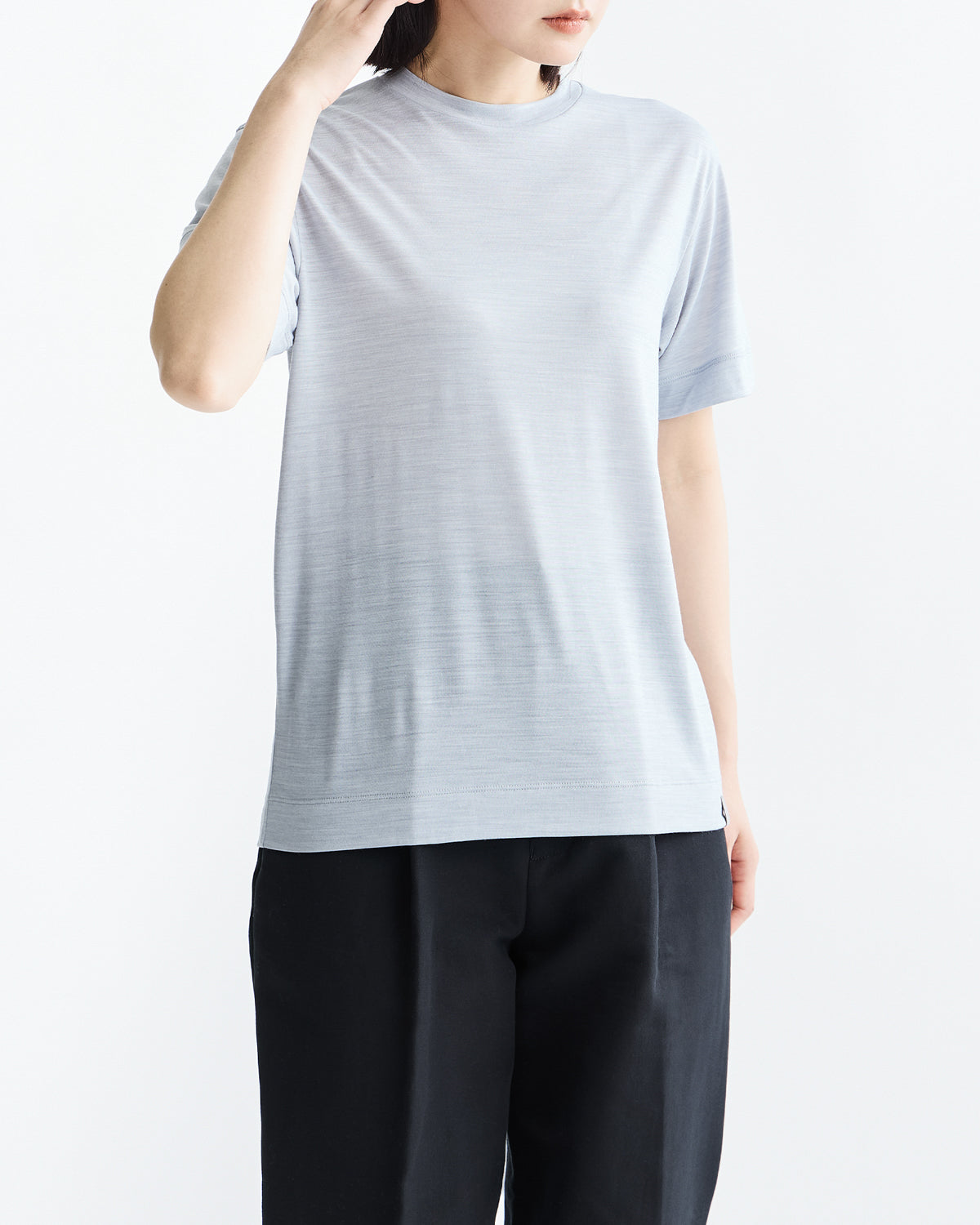 ライトブルー H163cm 着用サイズ:2