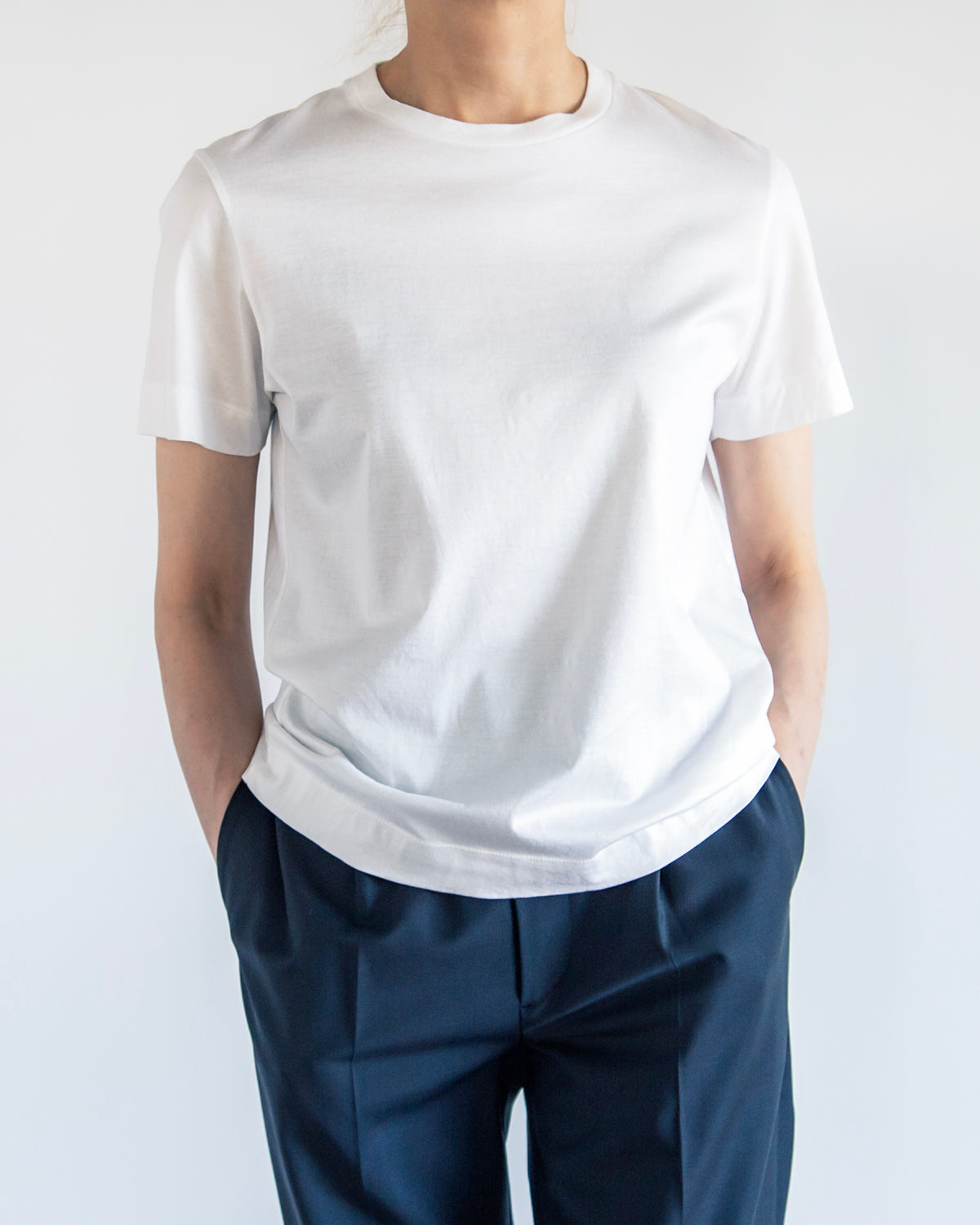 ホワイト 女性H164cm 着用サイズ:2