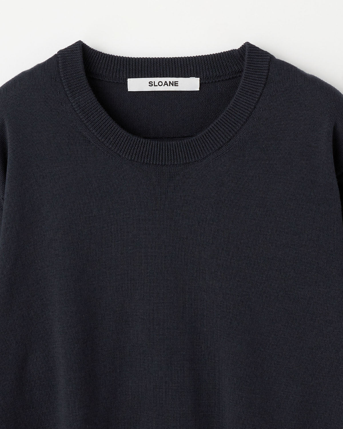 14G天竺 コットン クルーネック　SL10S-001