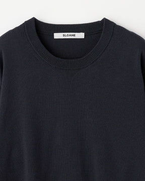 14G天竺 コットン クルーネック　SL10S-001