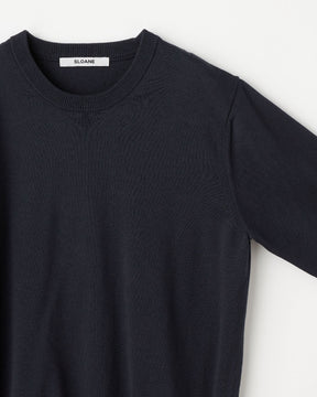 14G天竺 コットン クルーネック　SL10S-001