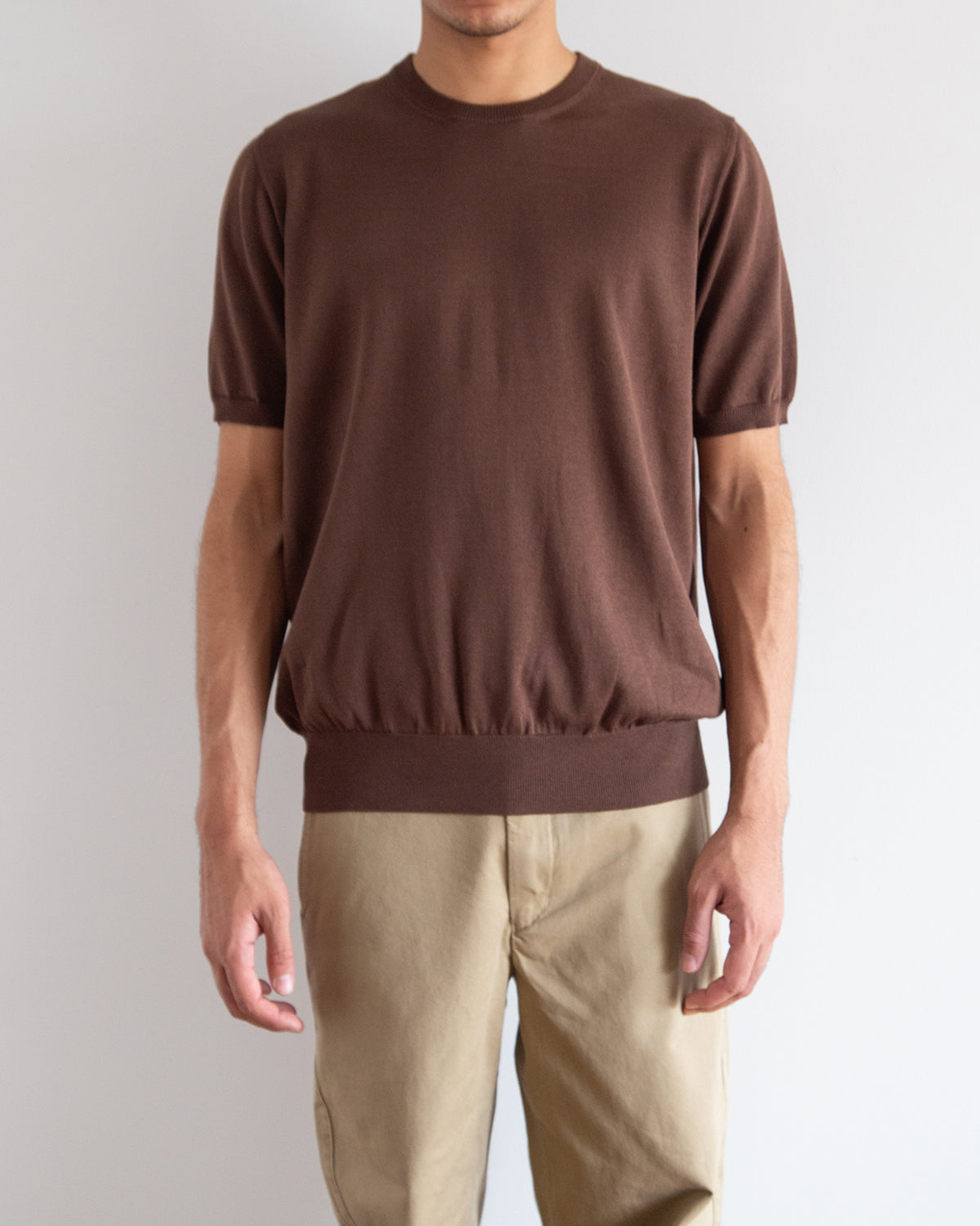 ブラウン　H178cm　着用サイズ：5