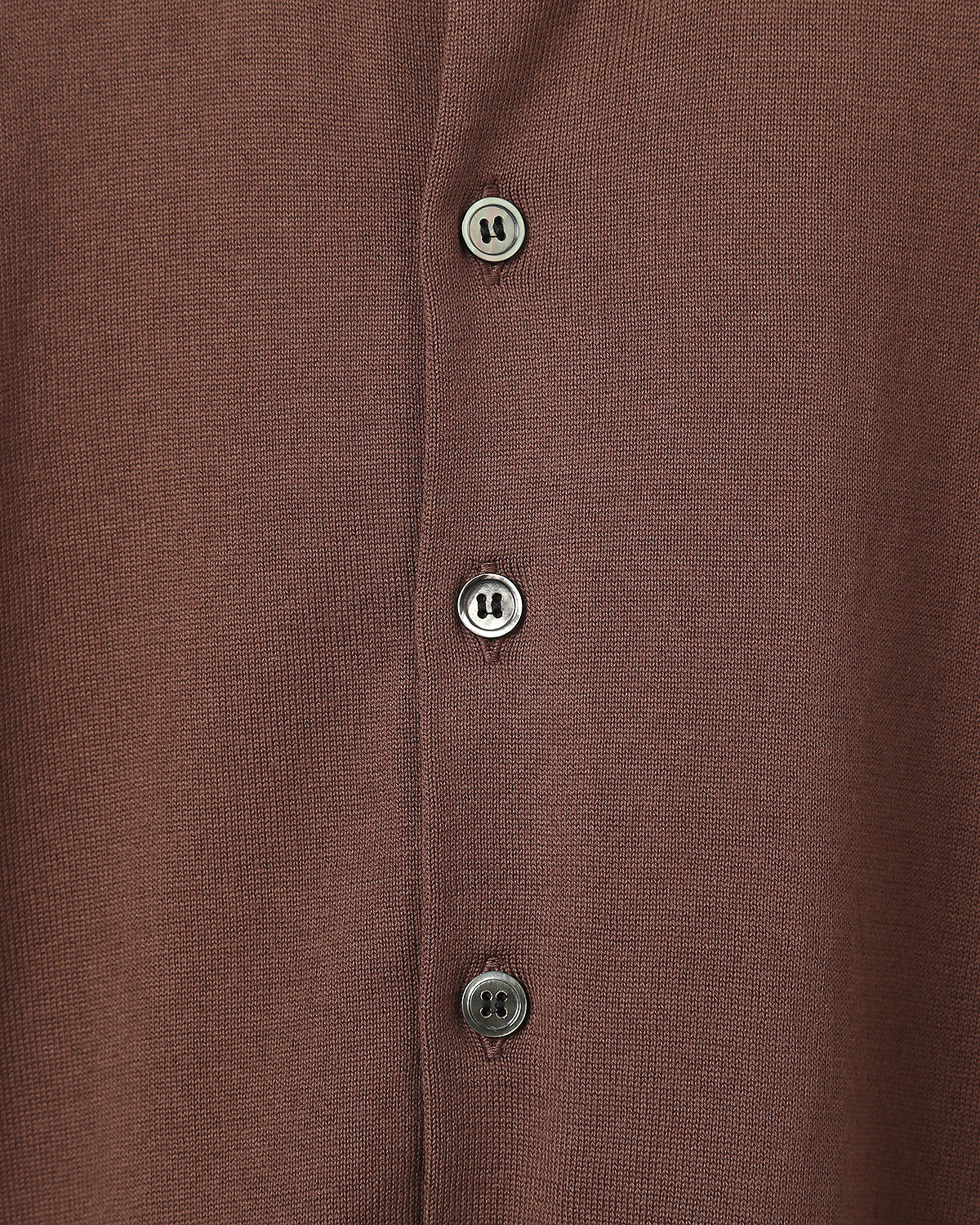 14G天竺 コットン クルーネックカーディガン　SL10S-007