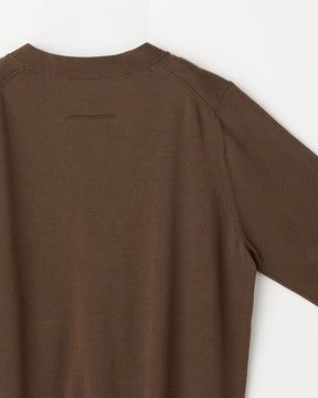 14G天竺 コットン Vネックカーディガン　SL10S-008