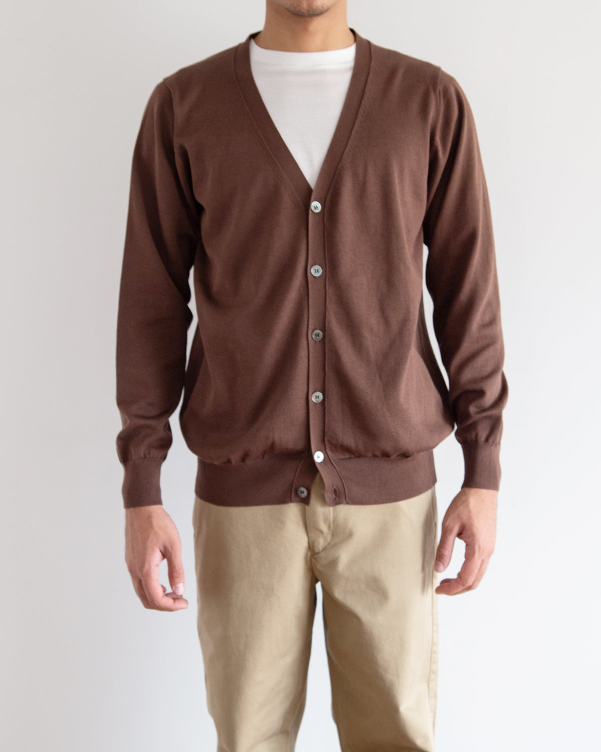 ブラウン　H178cm　着用サイズ：5