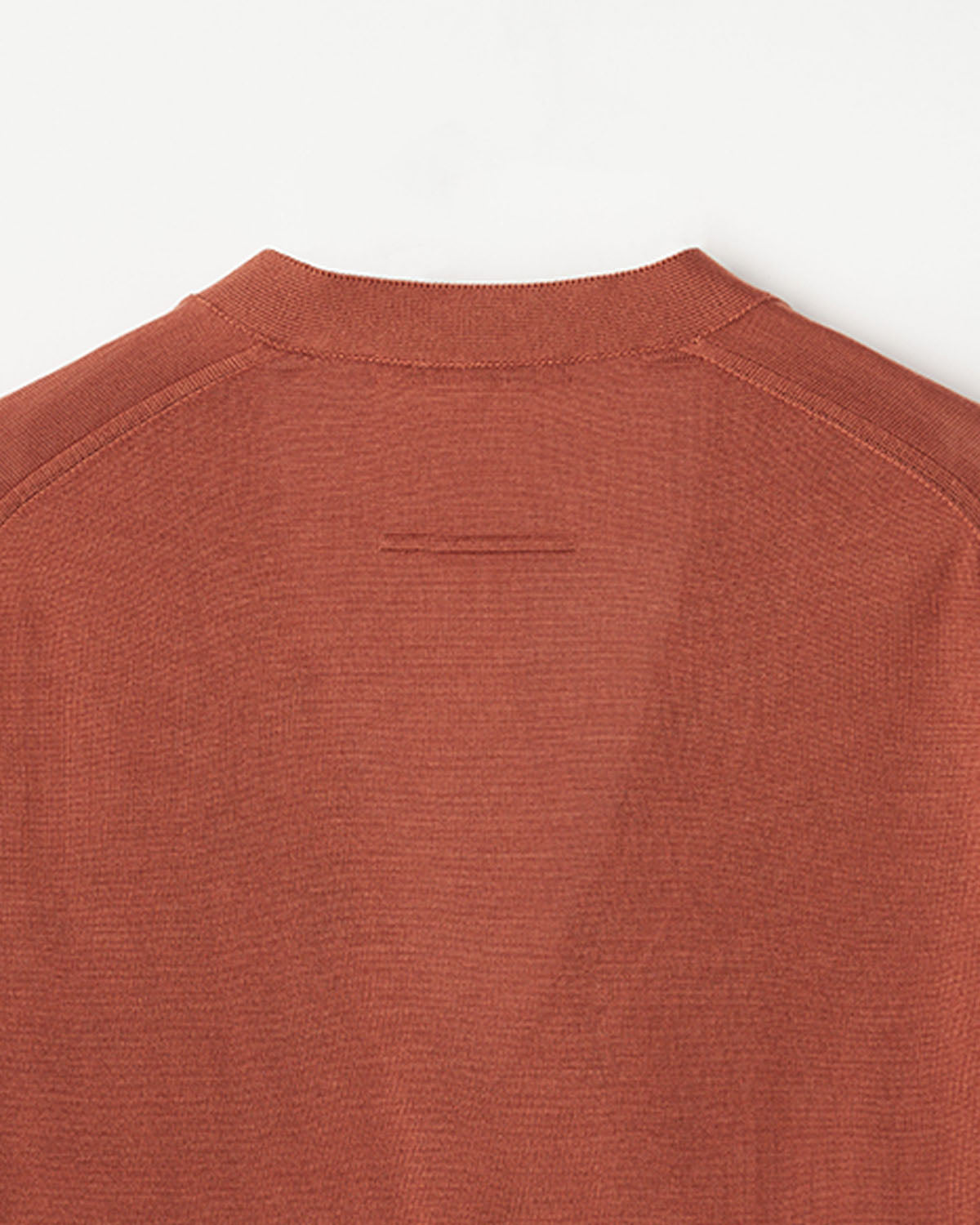 18G天竺 シルク Vネックカーディガン　SL10S-032