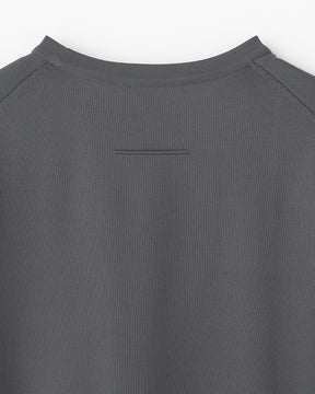 14G二重臼天竺 ポリエステル×キュプラ×コットン 半袖Tシャツ型クルーネック　SL10S-1071