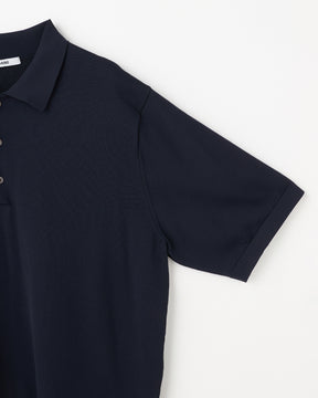 18G二重臼天竺 ポリエステル×キュプラ×コットン 半袖ポロ　SL10S-1072