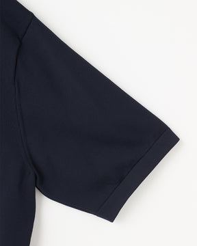 18G二重臼天竺 ポリエステル×キュプラ×コットン 半袖ポロ　SL10S-1072