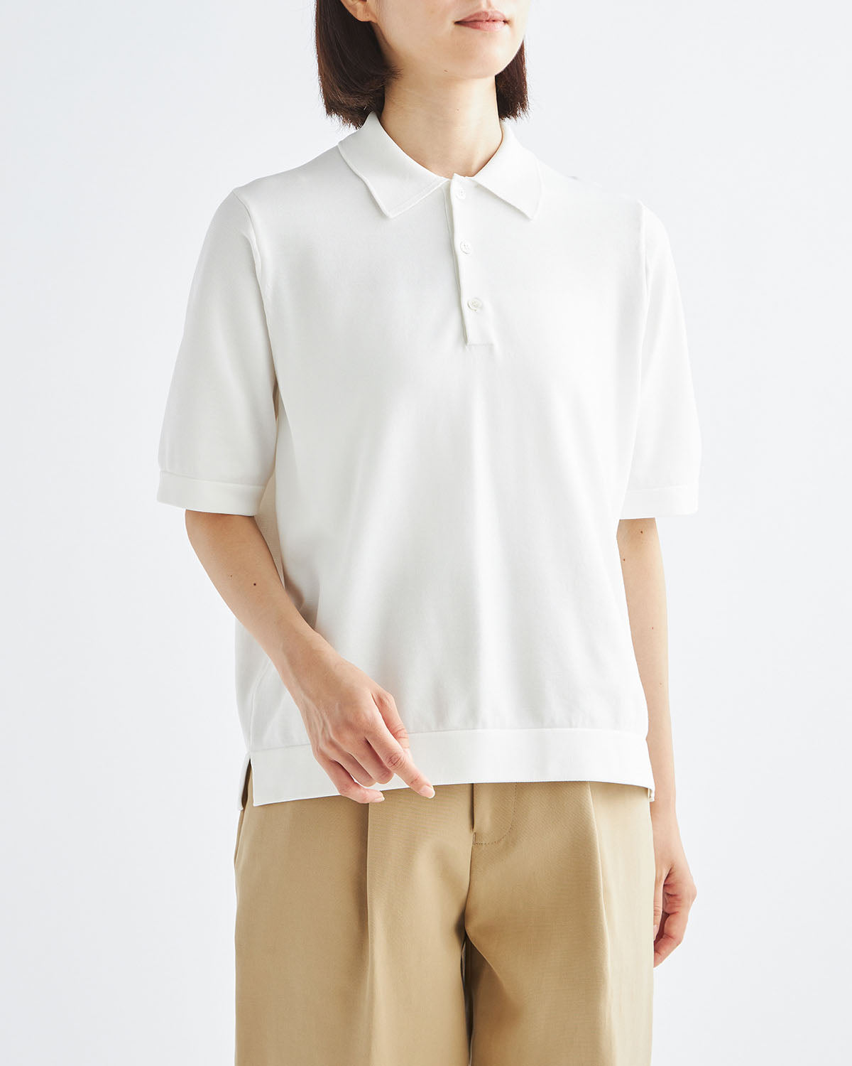 ホワイト　H166cm　着用サイズ：2