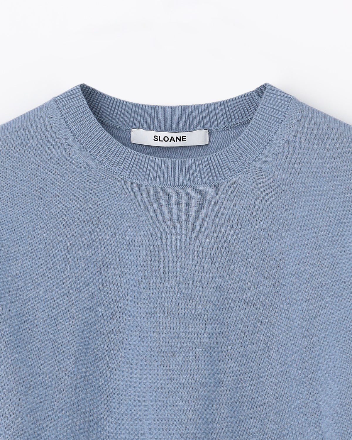 16G天竺 リサイクルポリエステル×コットン　半袖クルーネック　SL10S-1074