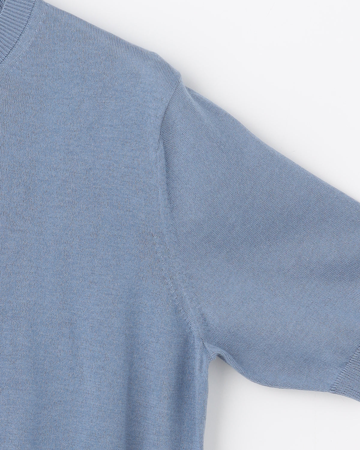 16G天竺 リサイクルポリエステル×コットン　半袖クルーネック　SL10S-1074