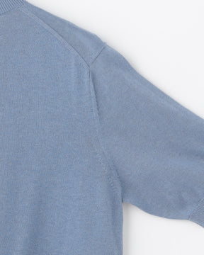 16G天竺 リサイクルポリエステル×コットン　半袖クルーネック　SL10S-1074