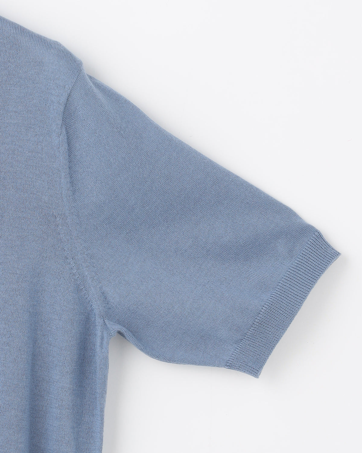 16G天竺 リサイクルポリエステル×コットン　半袖クルーネック　SL10S-1074