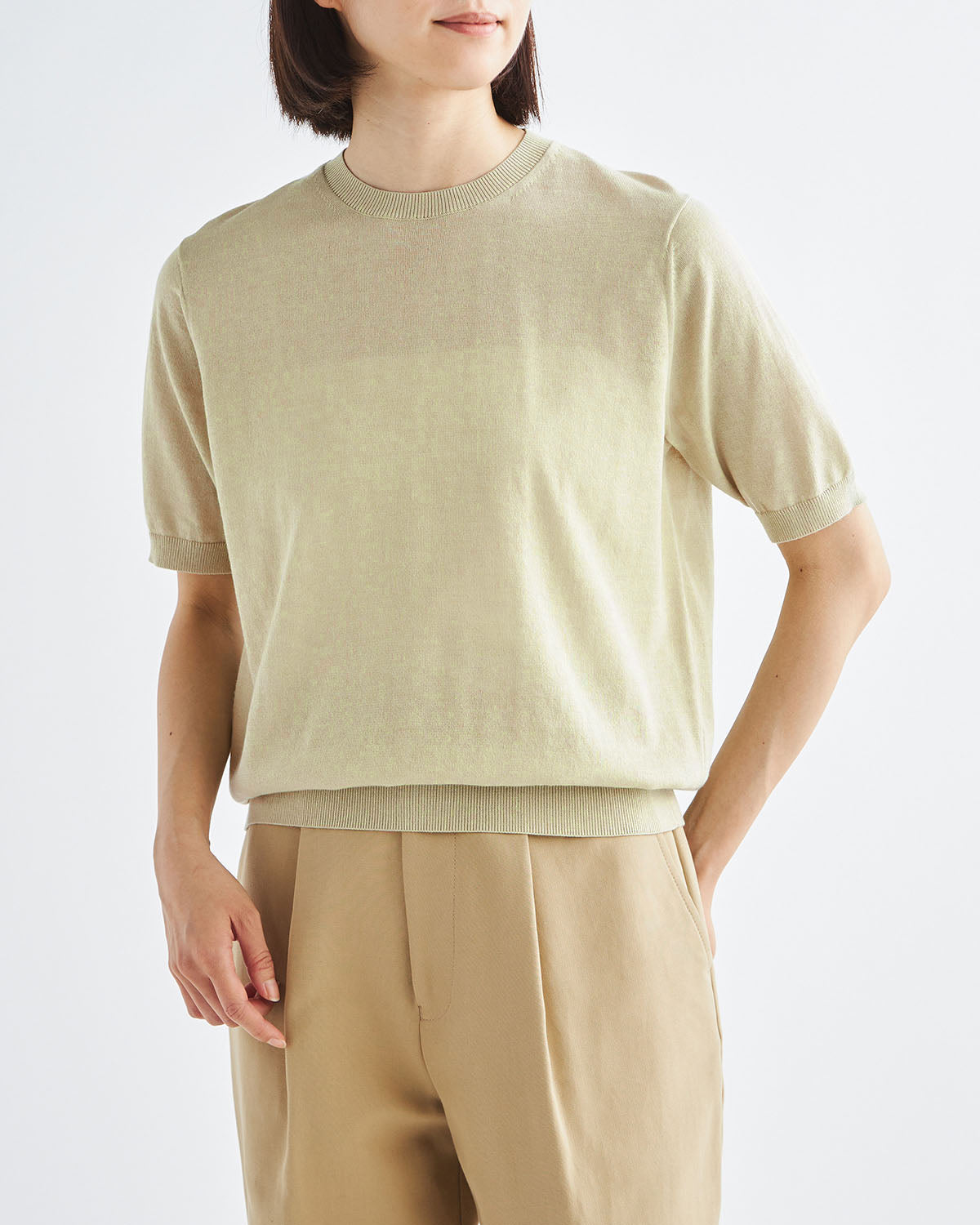 ライトグリーン　H166cm　着用サイズ：2