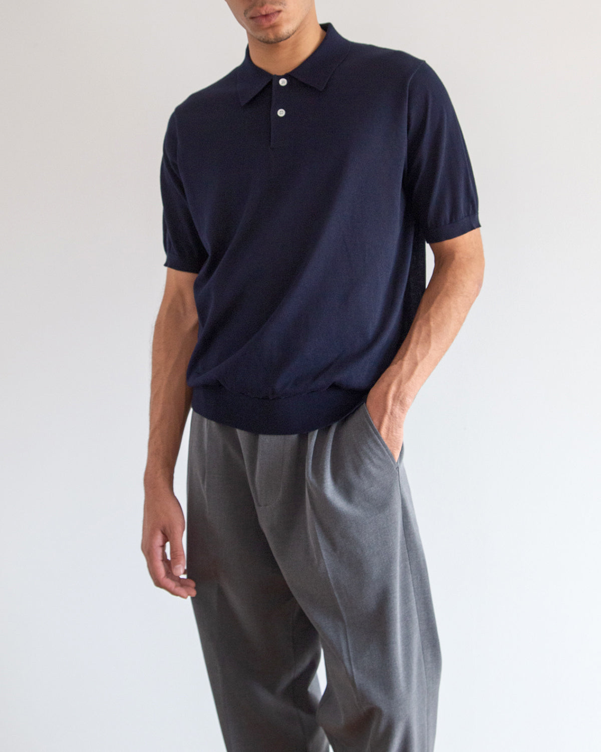 ネイビー　H178cm　着用サイズ：5