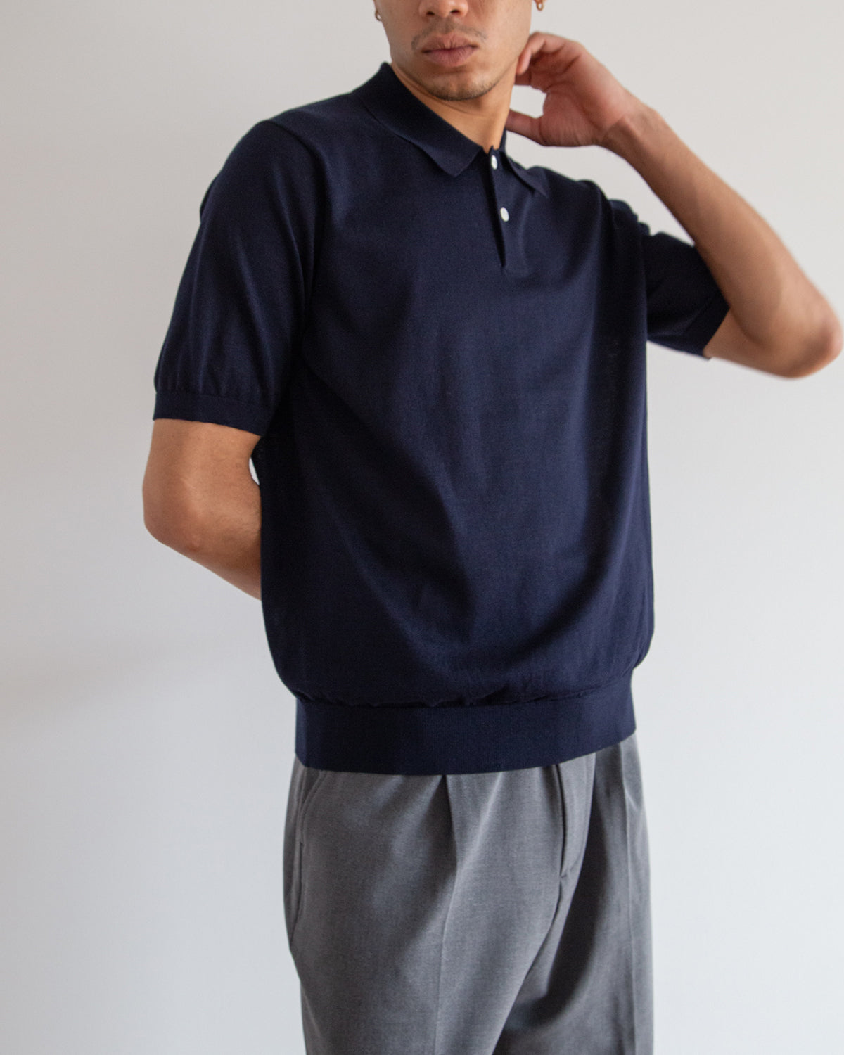 ネイビー　H178cm　着用サイズ：5