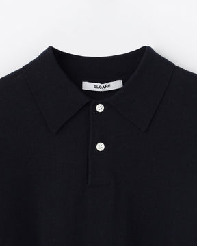 16G天竺 リサイクルポリエステル×コットン　半袖ポロ　SL10S-1075