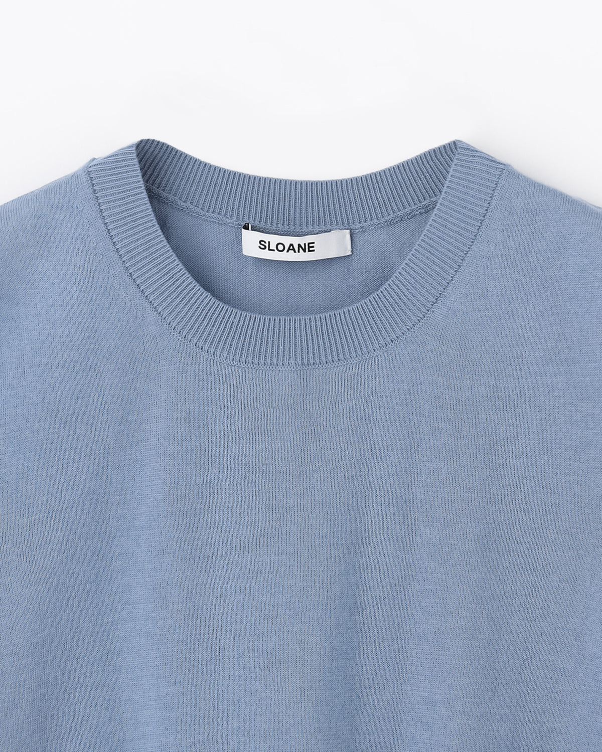 16G天竺 リサイクルポリエステル×コットンノースリーブクルーネック　SL10S-1076