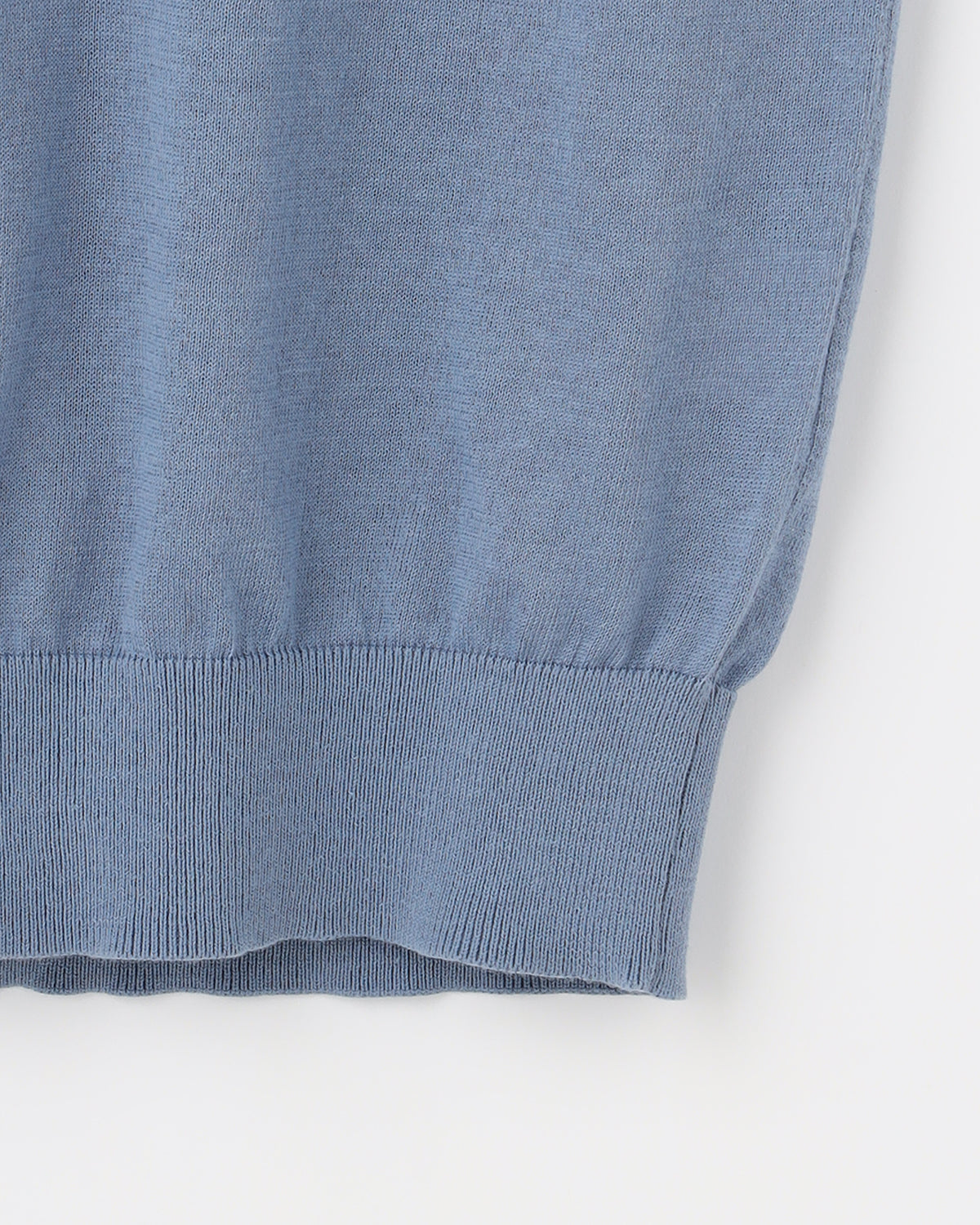 16G天竺 リサイクルポリエステル×コットンノースリーブクルーネック　SL10S-1076