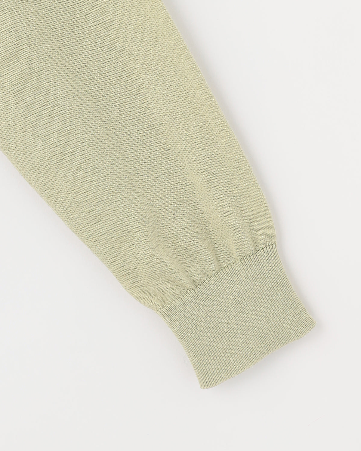 16G天竺 リサイクルポリエステル×コットン Vネックカーディガン 　SL10S-1077