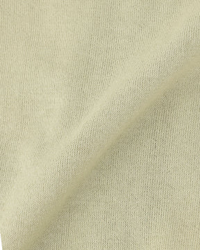 16G天竺 リサイクルポリエステル×コットン Vネックカーディガン 　SL10S-1077