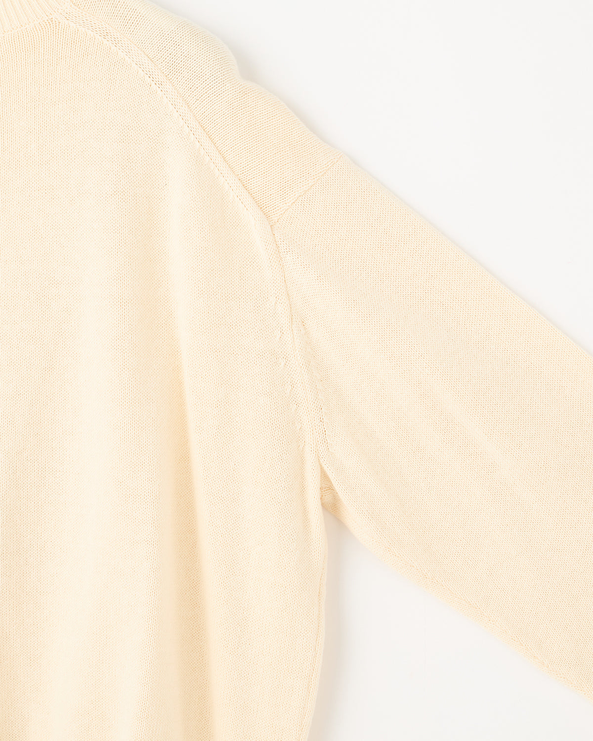 7G天竺 オーガニックコットン ドロップショルダー クルーネック　SL10S-1084