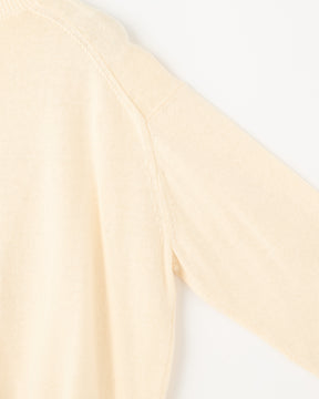 7G天竺 オーガニックコットン ドロップショルダー クルーネック　SL10S-1084