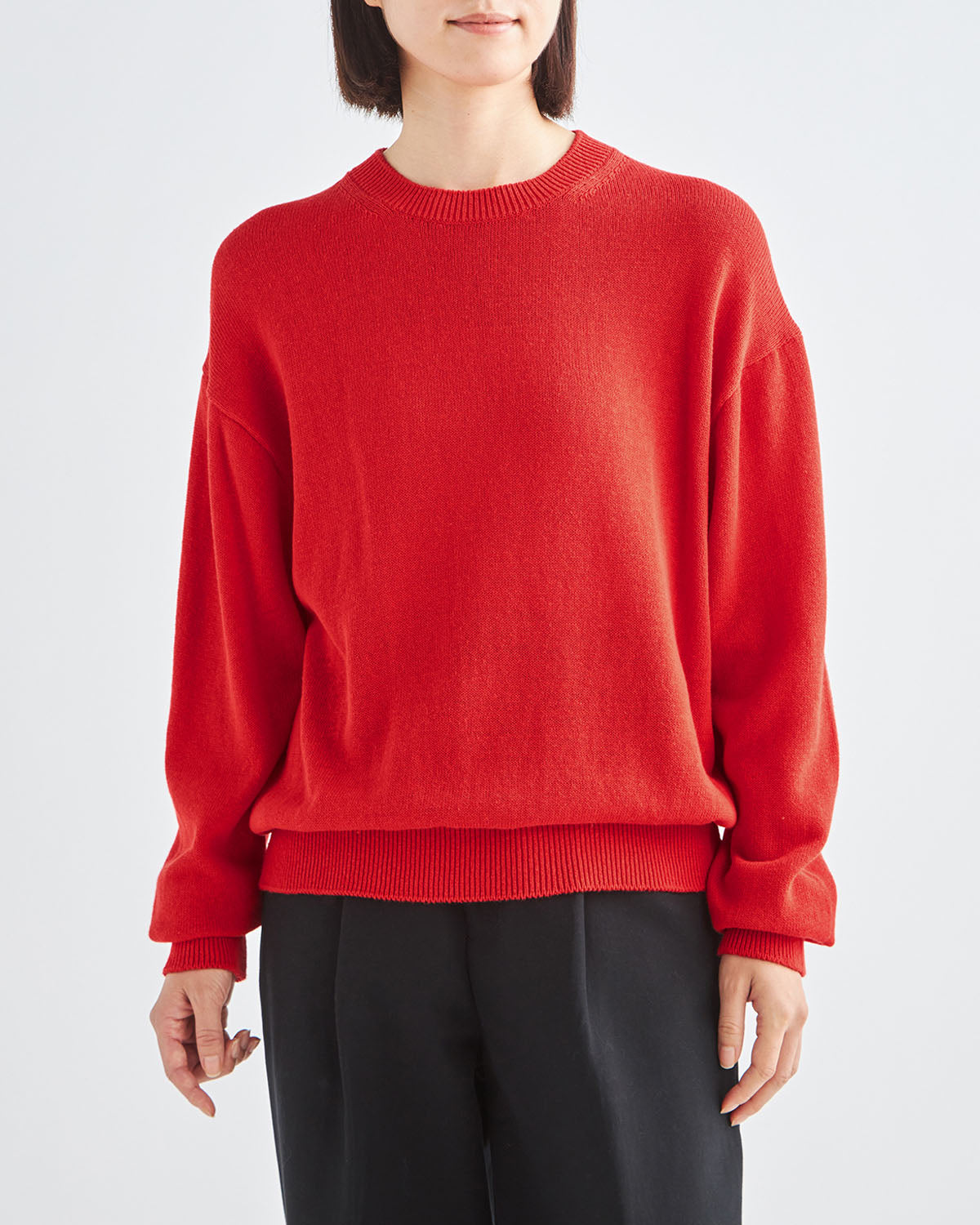 レッド　H166cm　着用サイズ；2