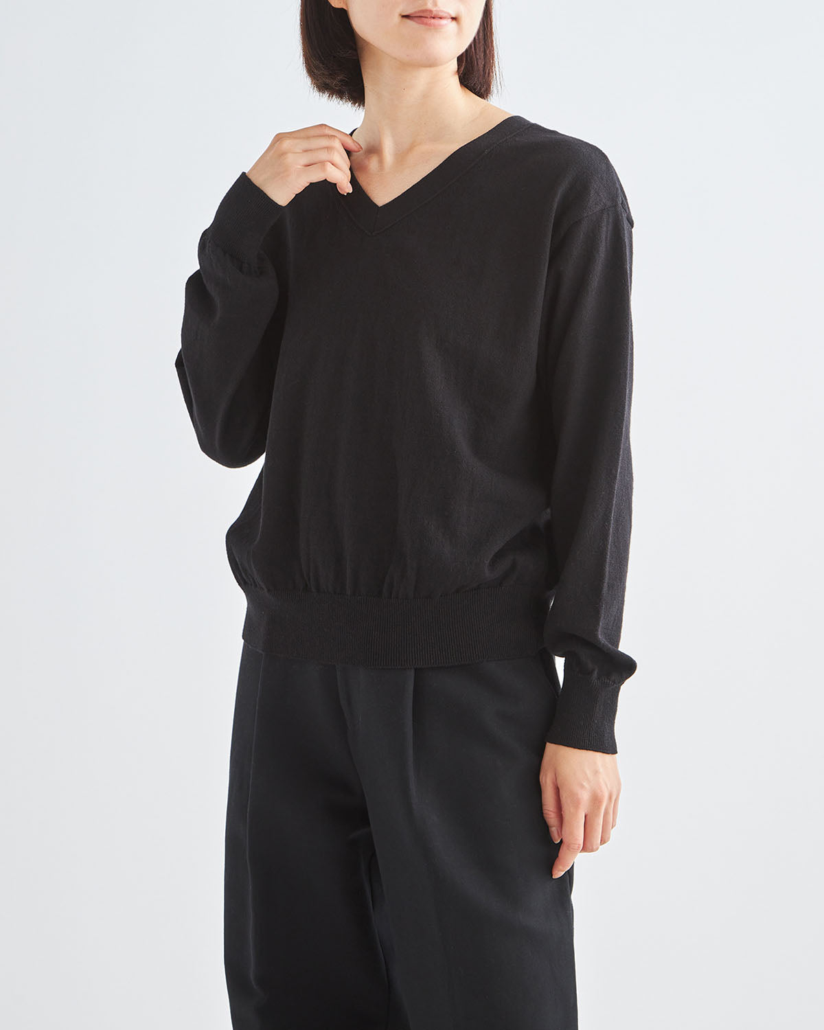 ブラック　H166cm　着用サイズ：1