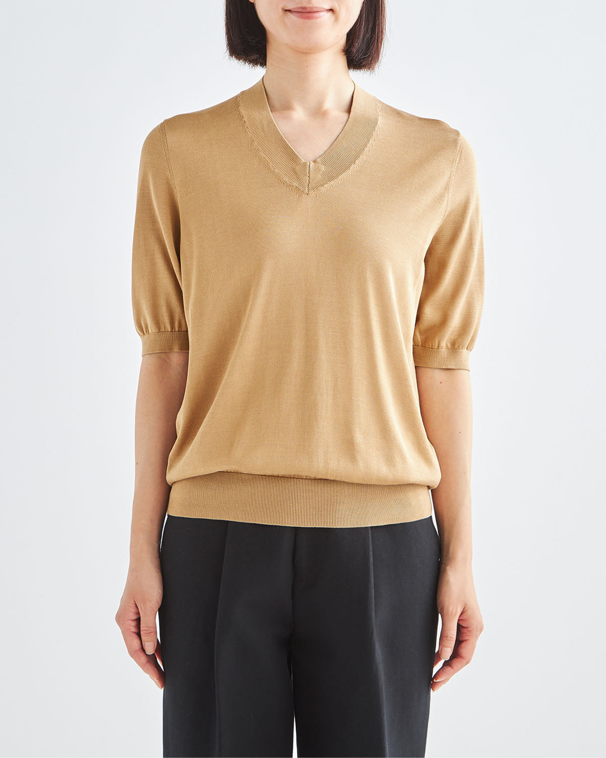 キャメル　H166cm　着用サイズ：2