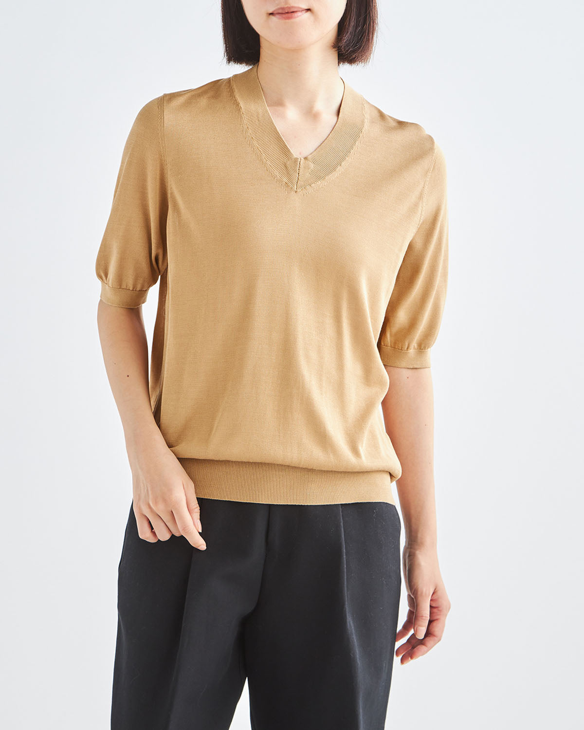 キャメル　H166cm　着用サイズ：2