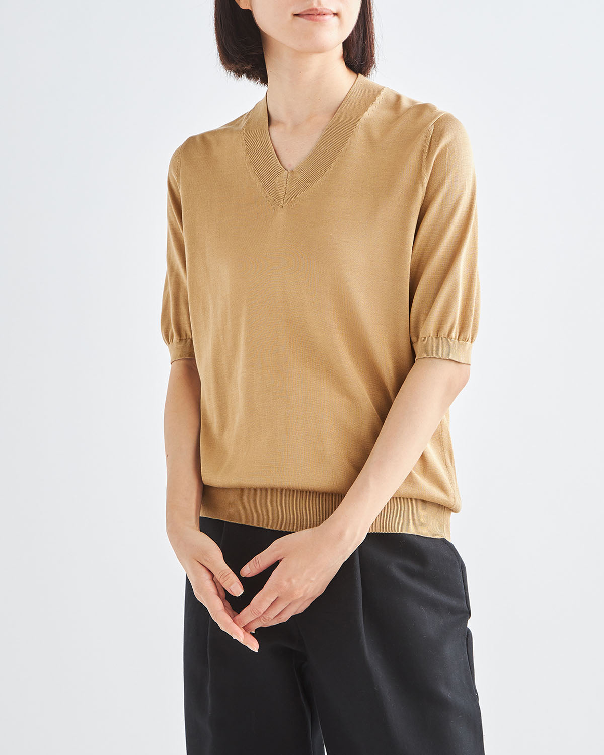 キャメル　H166cm　着用サイズ：2